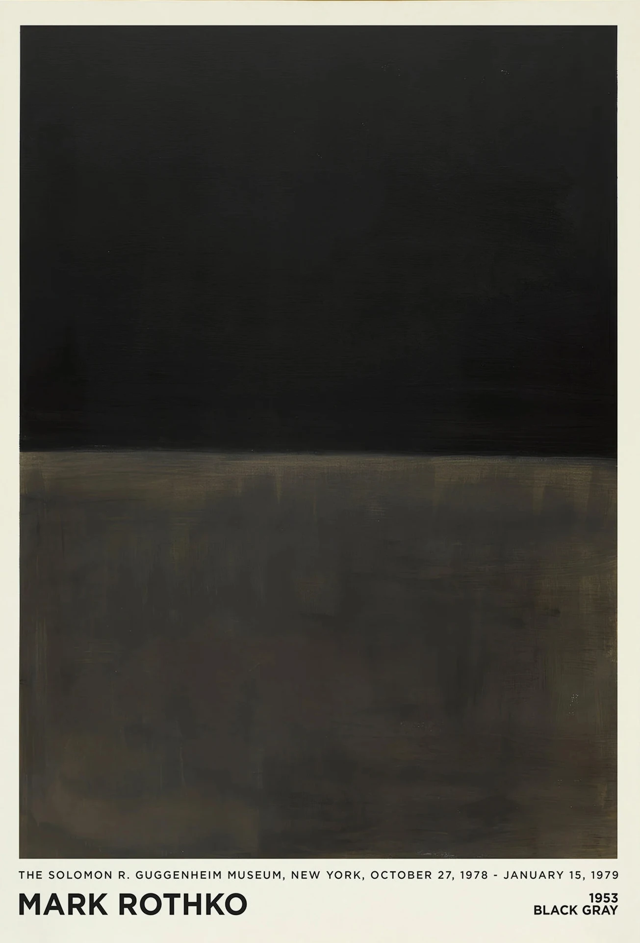 Plakat Rothko - minimalistyczna abstrakcja By 3