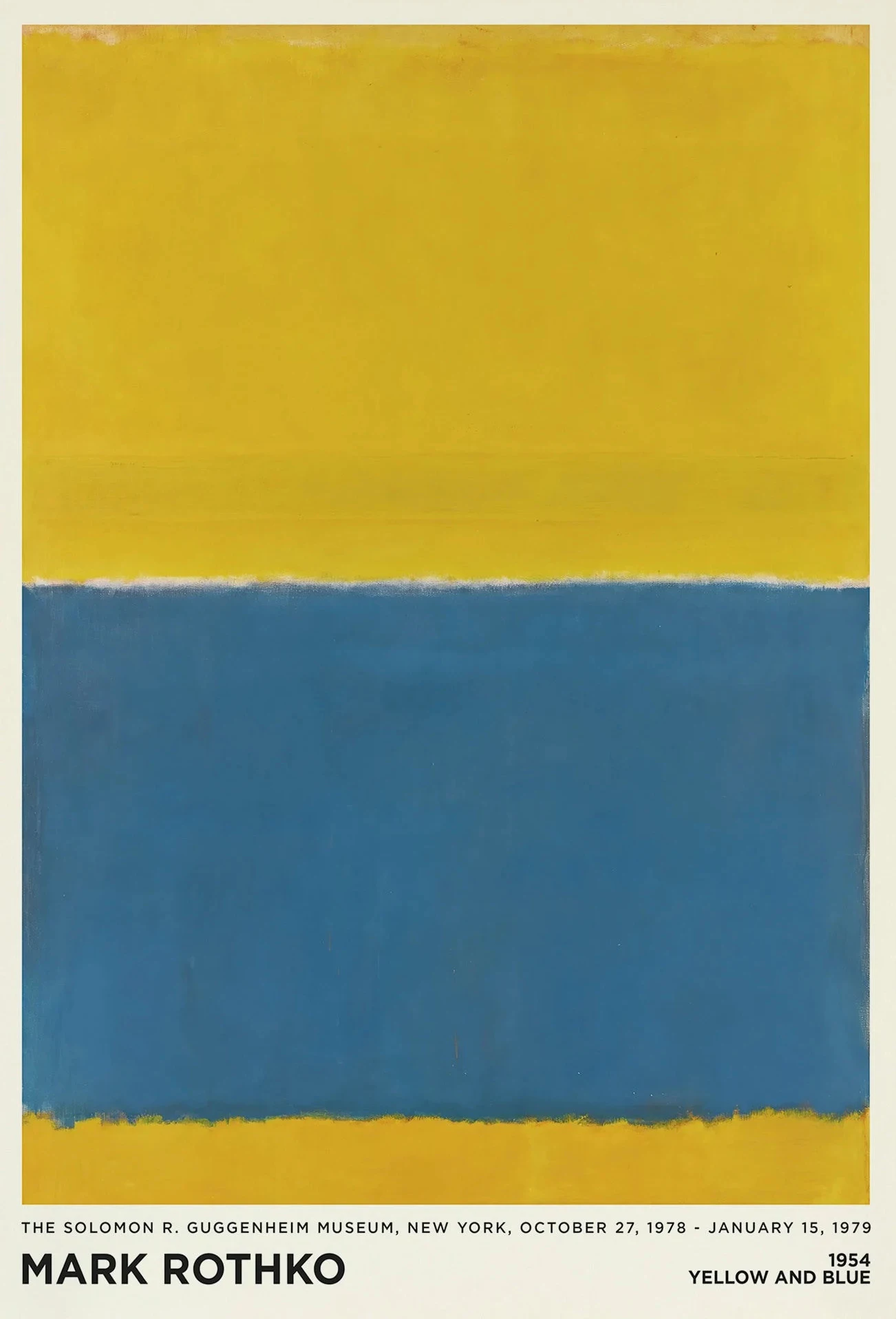 Plakat Rothko - minimalistyczna abstrakcja By 7