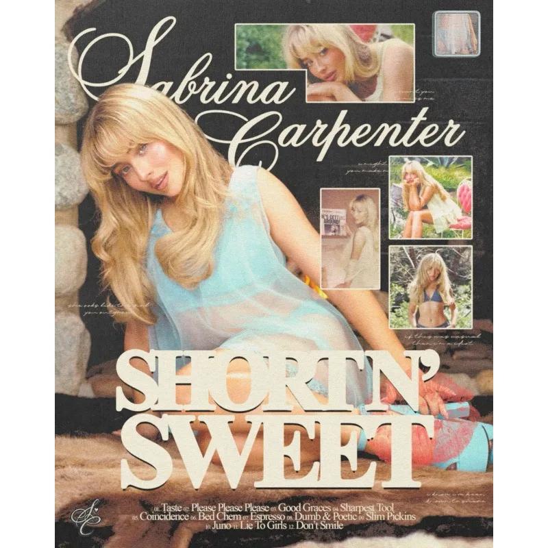 Sabrina Carpenter - plakat do pokoju Wzór 4