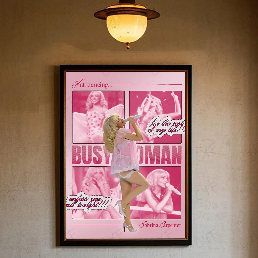 Sabrina Carpenter - plakat z portretem Wzór 7