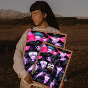 Plakat Saja Boys Kpop Wzór 1