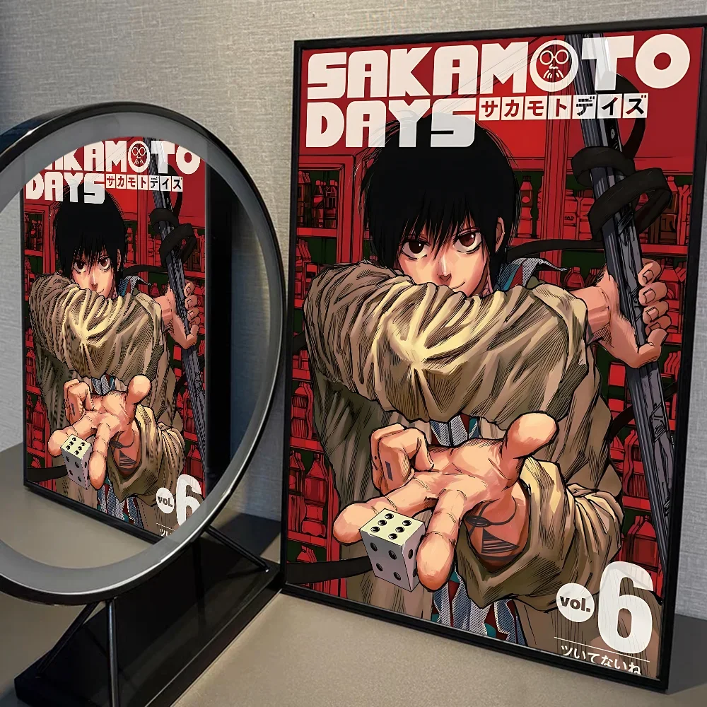 Plakat Sakamoto Days - anime na ścianę Wzór 1