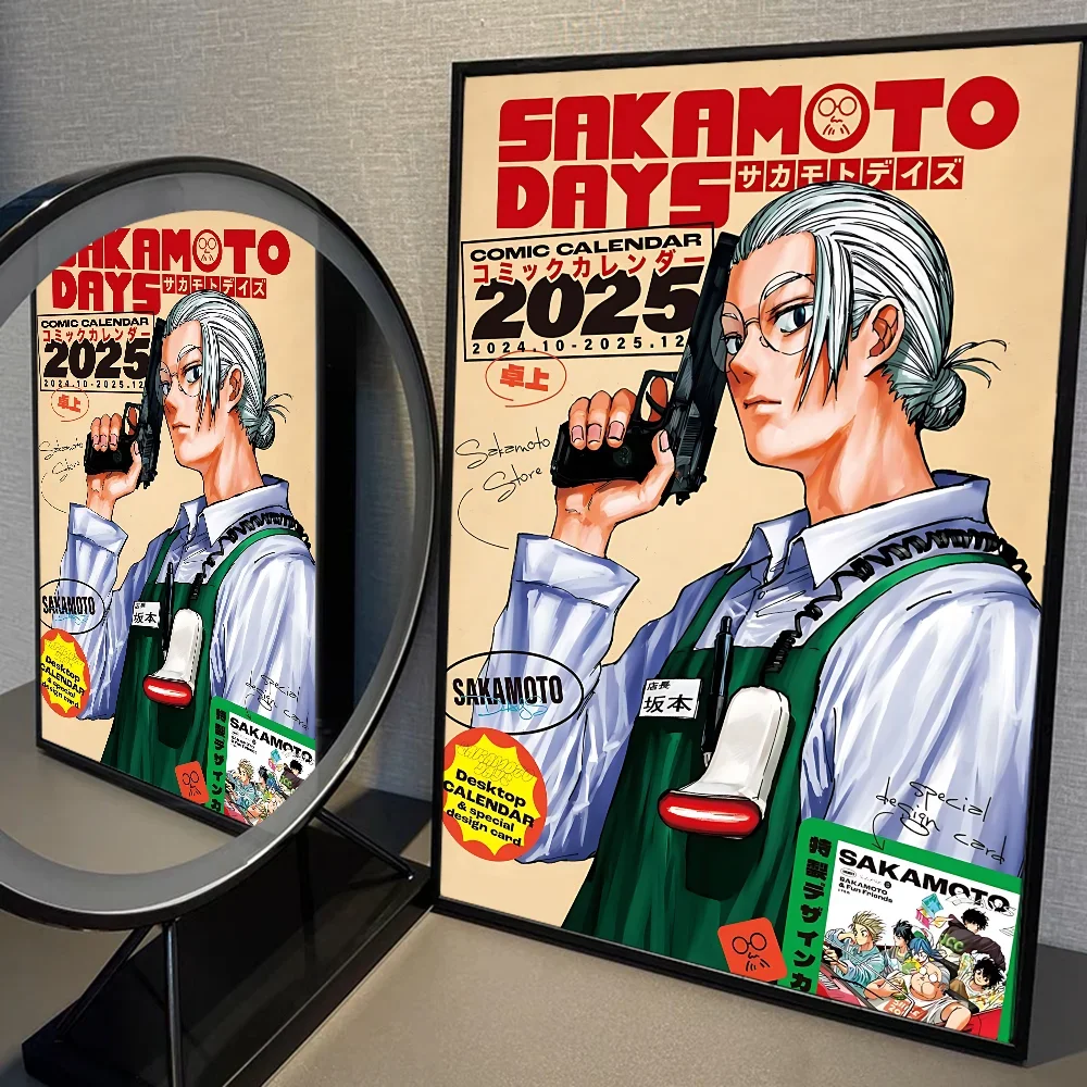 Plakat Sakamoto Days - anime na ścianę Wzór 2