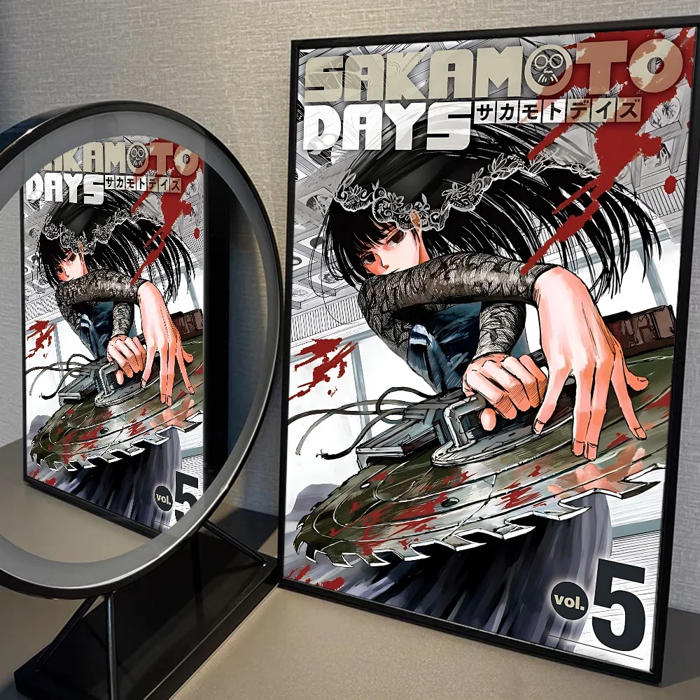Plakat Sakamoto Days - anime na ścianę Wzór 6