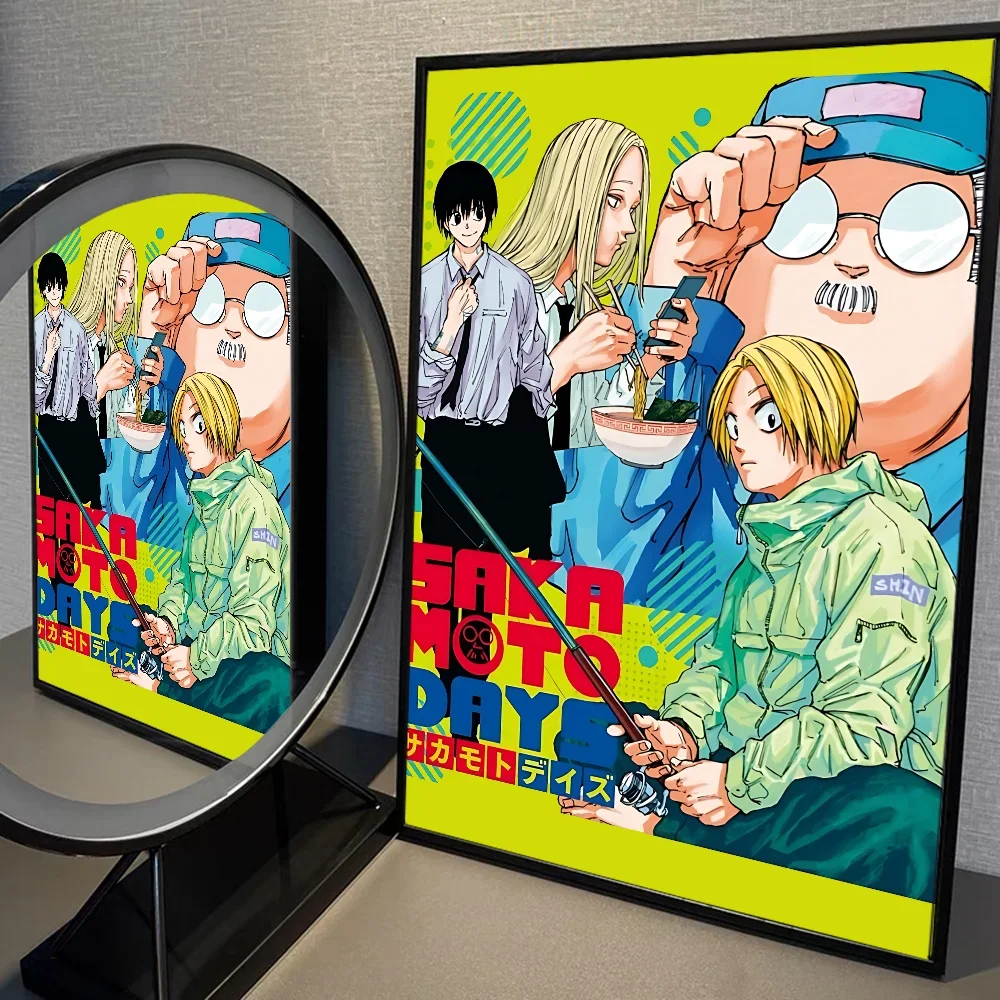 Plakat Sakamoto Days - anime na ścianę Wzór 8
