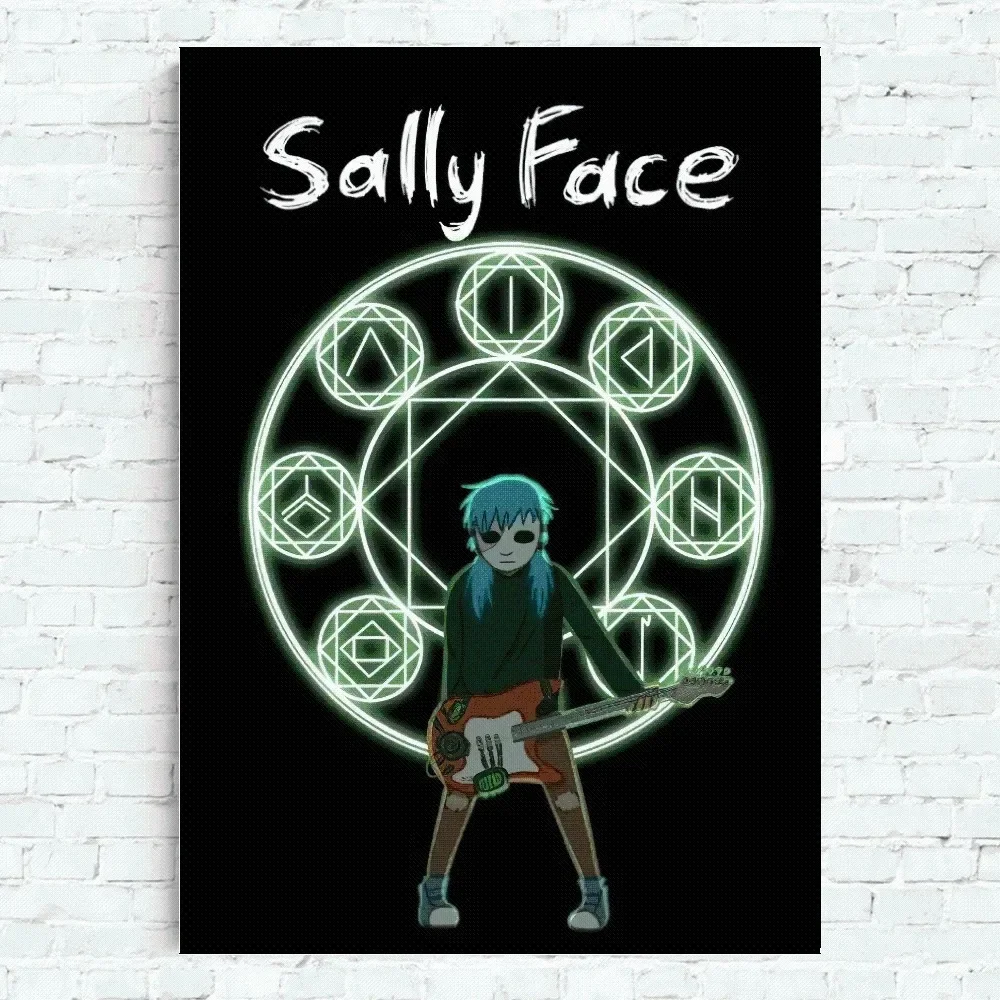 Plakat Sally Face - mroczna grafika do pokoju gracza No frame 6