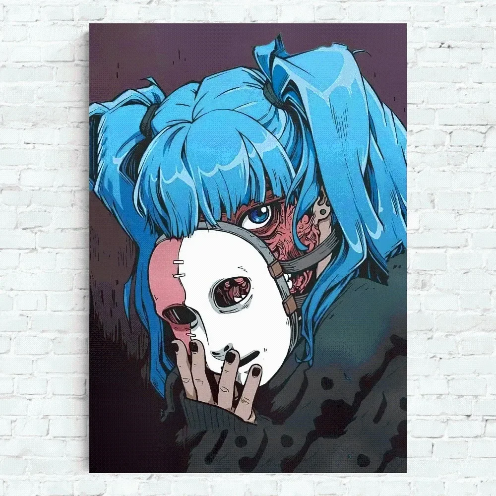 Plakat Sally Face - mroczna grafika do pokoju gracza No frame 8