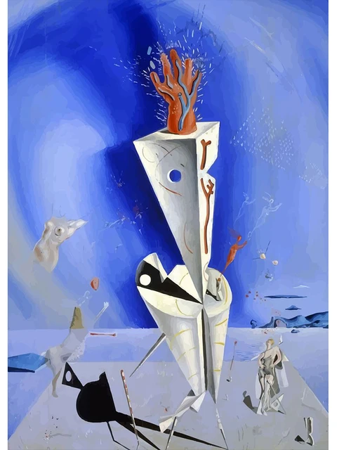 Plakat Salvador Dali surrealizm Czekolada