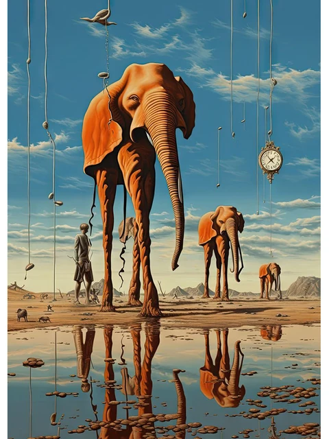Plakat Salvador Dali surrealizm śliwka