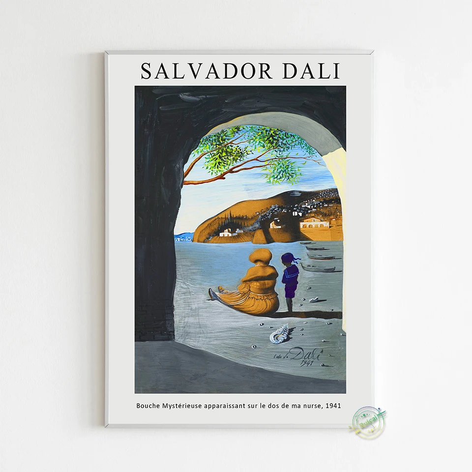 Salvador Dali - plakat surrealizm Wzór 1