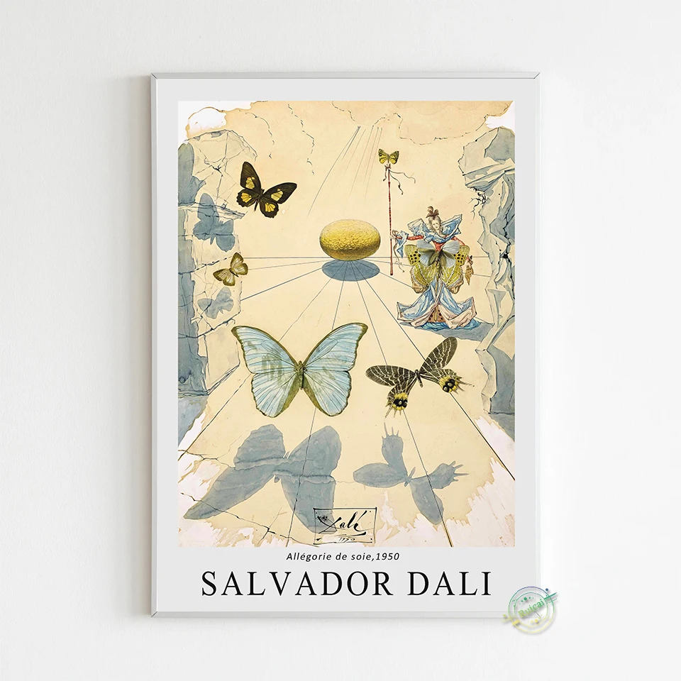 Salvador Dali - plakat surrealizm Wzór 3