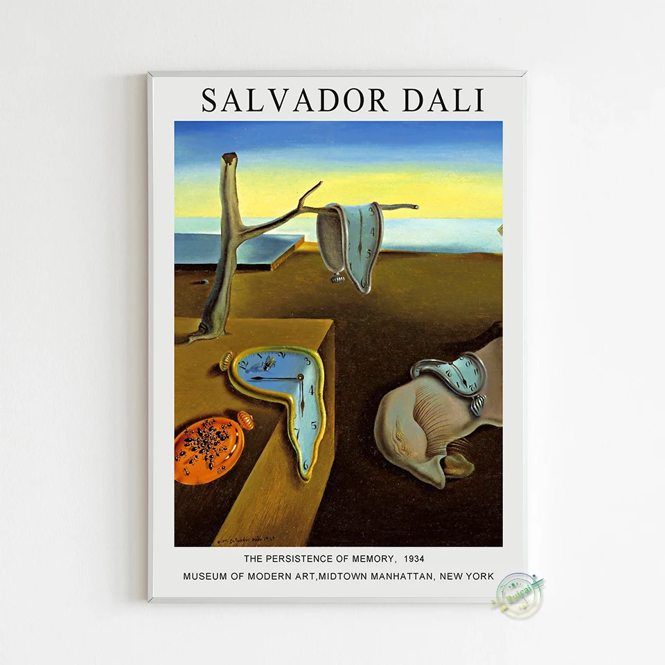 Salvador Dali - plakat surrealizm Wzór 4