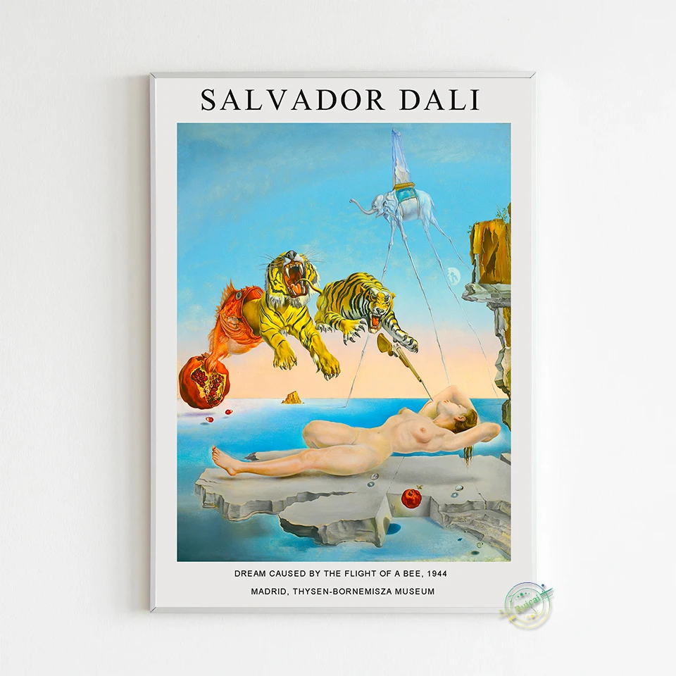 Salvador Dali - plakat surrealizm Wzór 5