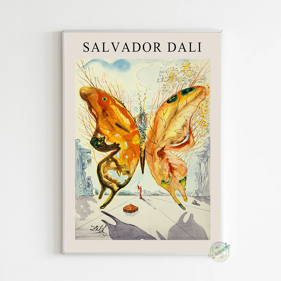 Salvador Dali - plakat surrealizm Wzór 8