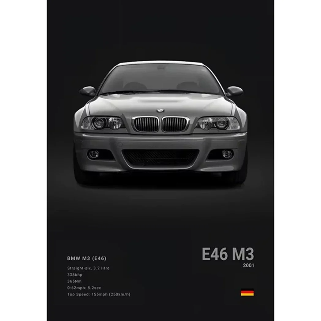Plakat motoryzacyjny pop art - sportowe samochody Wzór 5