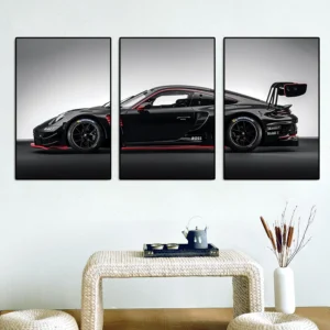 Tryptyk z legendarnym Porsche GT3 RS Wzór 1