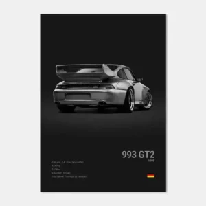 Plakat samochód sportowy Porsche 911 Wzór 1