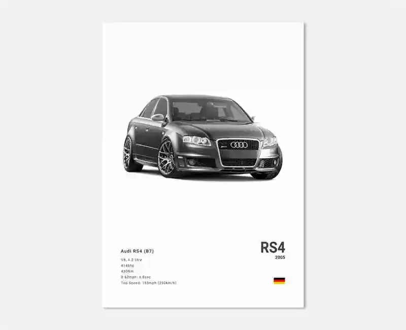 Plakat samochody sportowe - motoryzacja Wzór 2