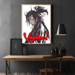 Plakat samuraj Miyamoto Musashi Vagabond Wzór 1