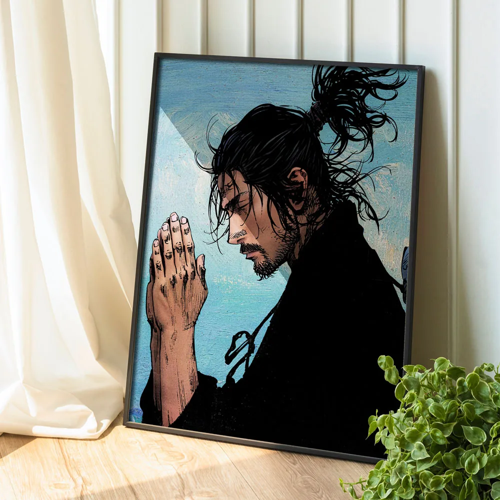 Plakat samuraj Miyamoto Musashi Vagabond Wzór 4