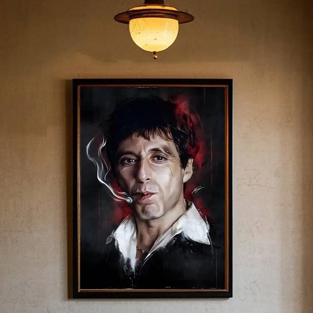 Plakat filmowy Scarface - kultowy kadr Wzór 7