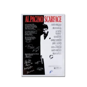 Plakat Scarface - klasyka kina na płótnie Wzór 1