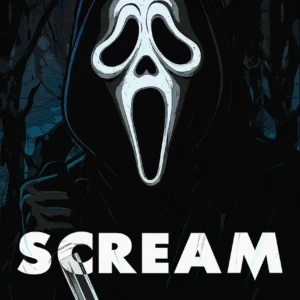 Plakat Scream - horror filmowy By 13