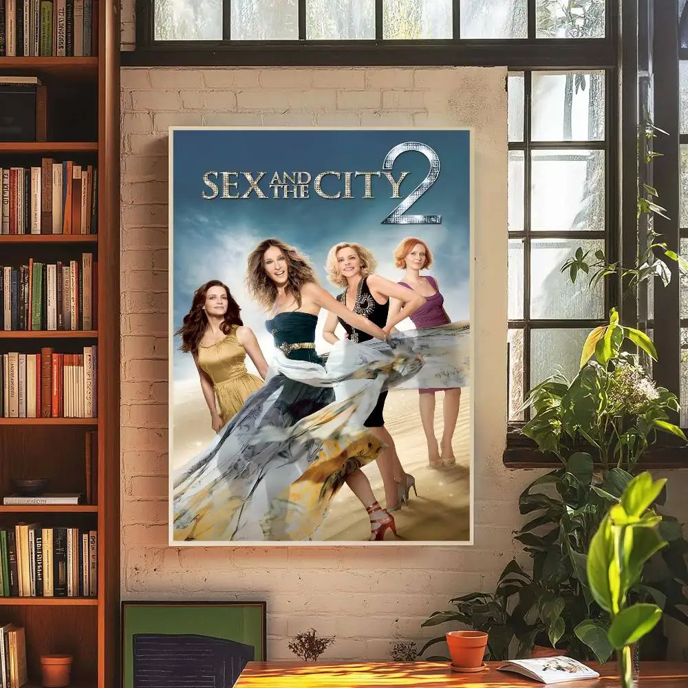 Plakat Seks w wielkim mieście - kultowy serial Wzór 4