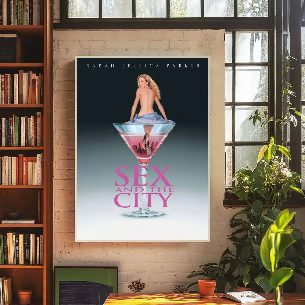 Plakat Seks w wielkim mieście - kultowy serial Wzór 6