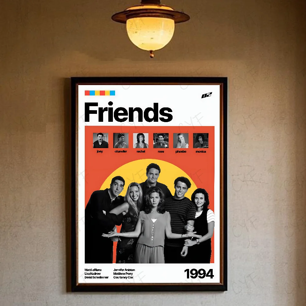 Plakat z serialu Przyjaciele Wzór 3