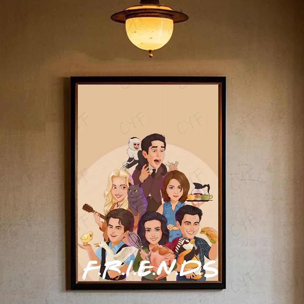 Plakat z serialu Przyjaciele Wzór 7