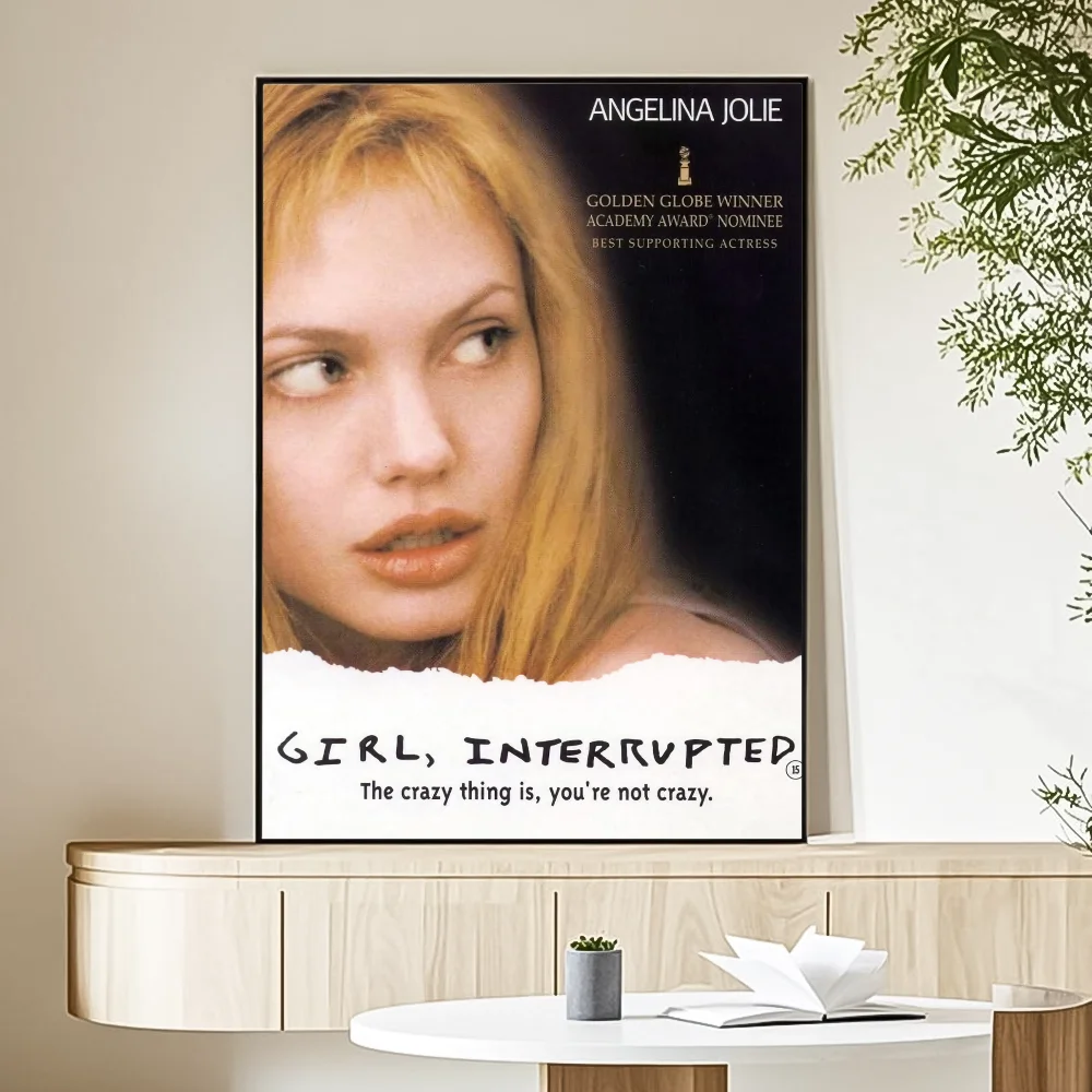 Plakat serialowy w stylu retro Czerwony