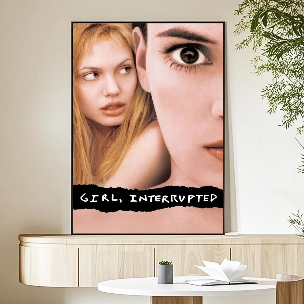 Plakat serialowy w stylu retro Fioletowy