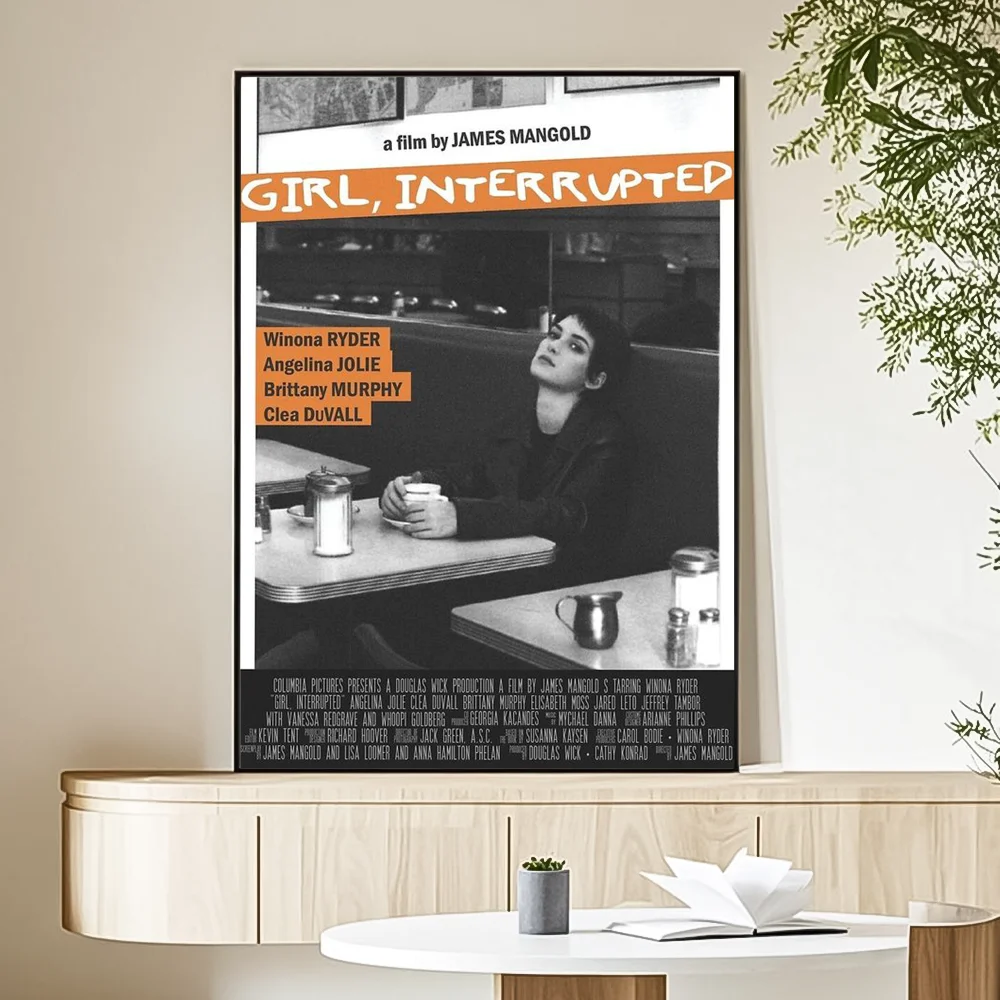 Plakat serialowy w stylu retro Kawa