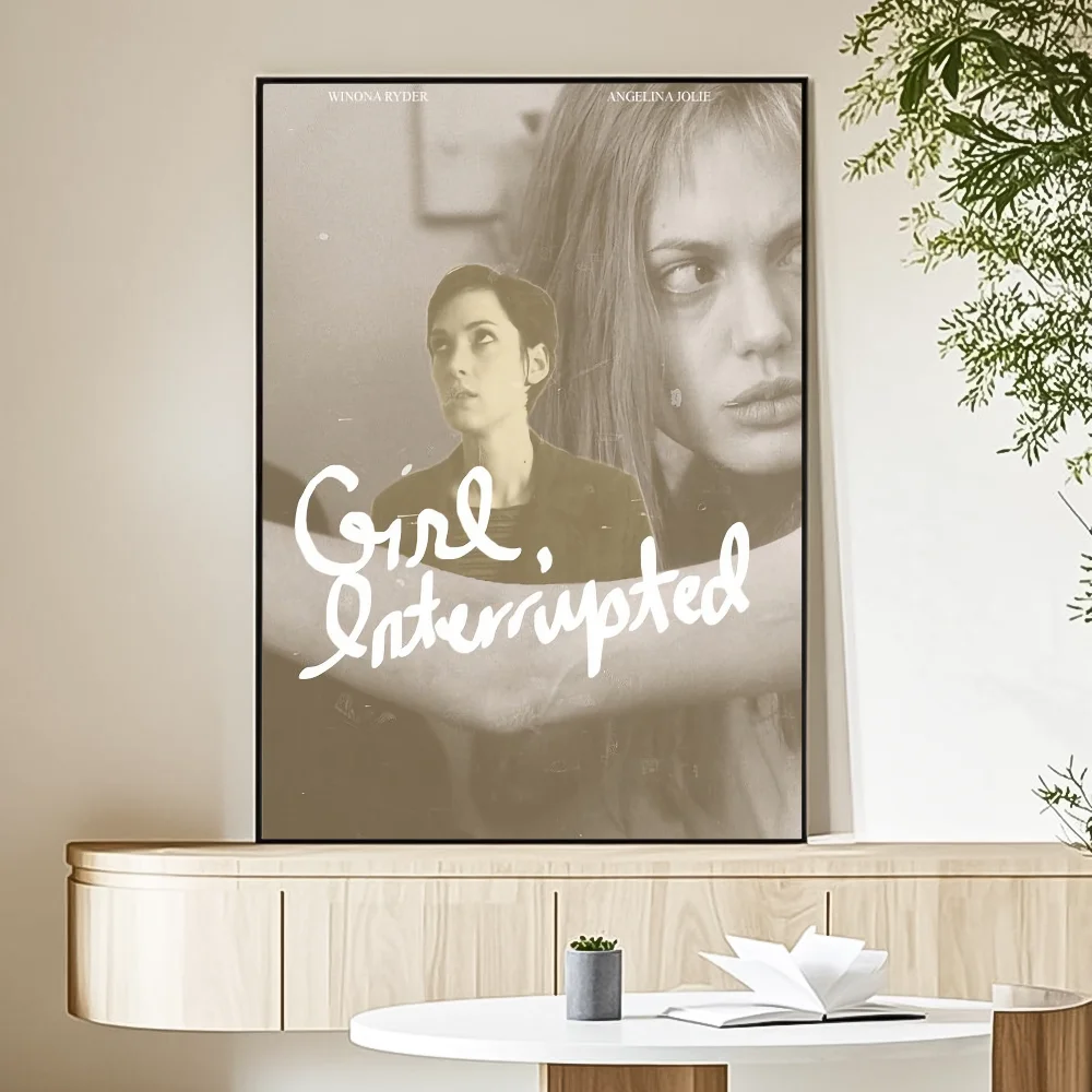 Plakat serialowy w stylu retro Szary