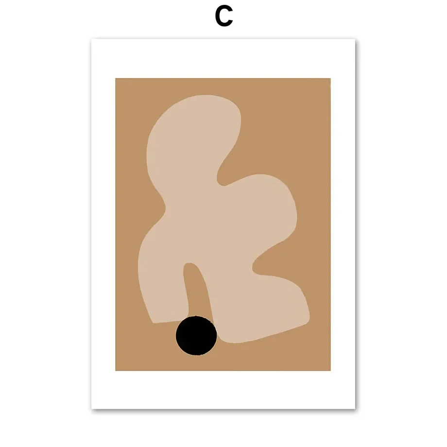 Skandynawska abstrakcja - geometryczne linie Czerwony
