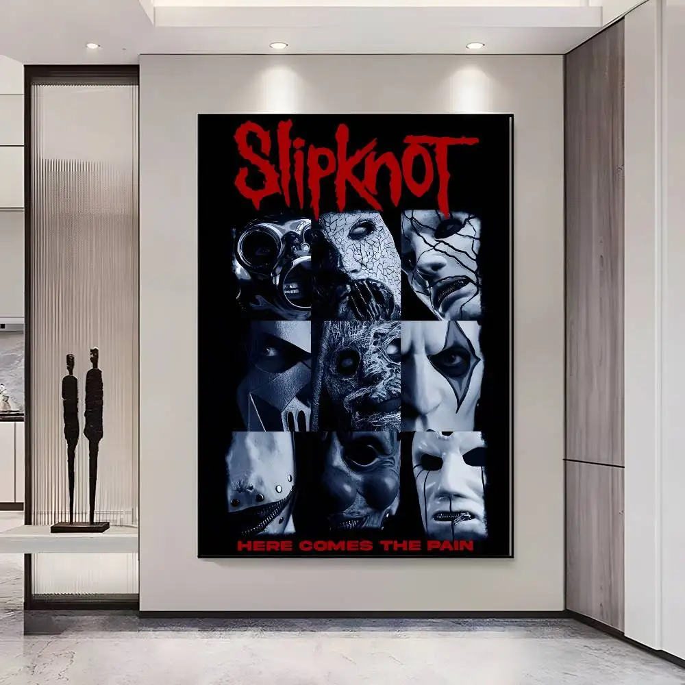 Plakat Slipknot dla fanów rocka Wzór 1