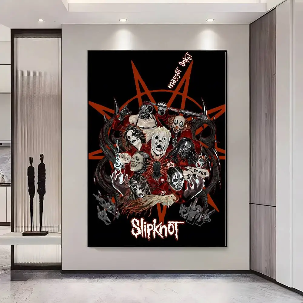 Plakat Slipknot dla fanów rocka Wzór 4