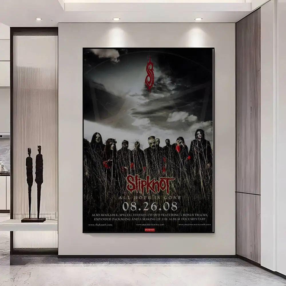 Plakat Slipknot dla fanów rocka Wzór 7