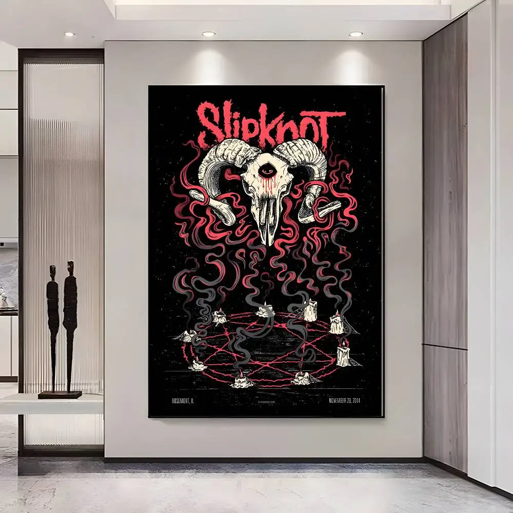Plakat Slipknot dla fanów rocka Wzór 8