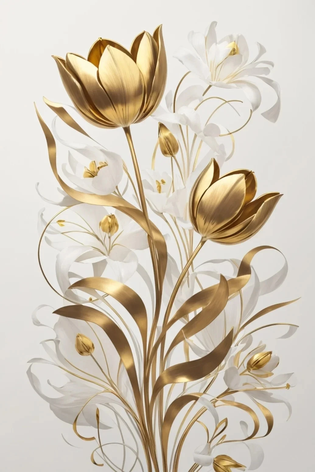 Plakat Słonecznik Złota Róża Nordic Sku 01