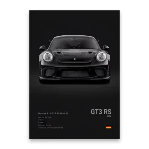 Plakat ze słynnymi autami Porsche 918 i AMG G63 Wzór 1