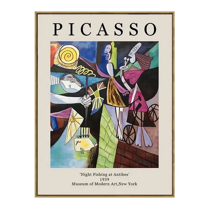 Słynne malarstwo – Van Gogh, Monet, Matisse, Picasso Wzór 4