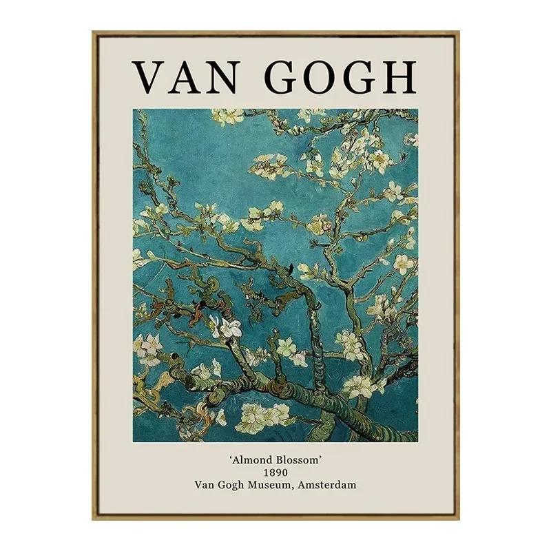 Słynne malarstwo – Van Gogh, Monet, Matisse, Picasso Wzór 7
