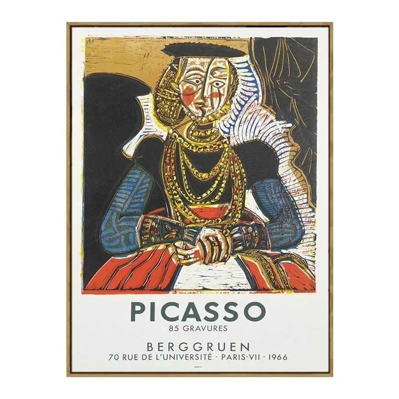 Słynne malarstwo – Van Gogh, Monet, Matisse, Picasso Wzór 8