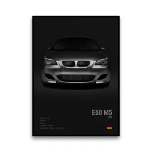 Plakat słynne samochody BMW M3 Wzór 1