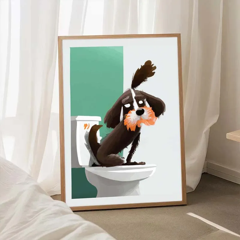 Śmieszne memy ze zwierzętami - plakat Jasnożółty