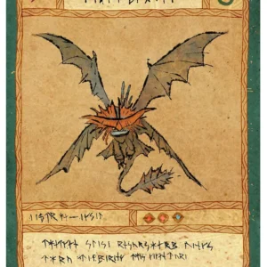 Plakat ze smokiem Bezzębnym z animacji Jak wytresować smoka Wzór 1