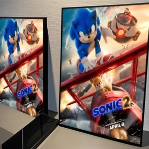 Plakat Sonic - klasyka anime i kina Wzór 1