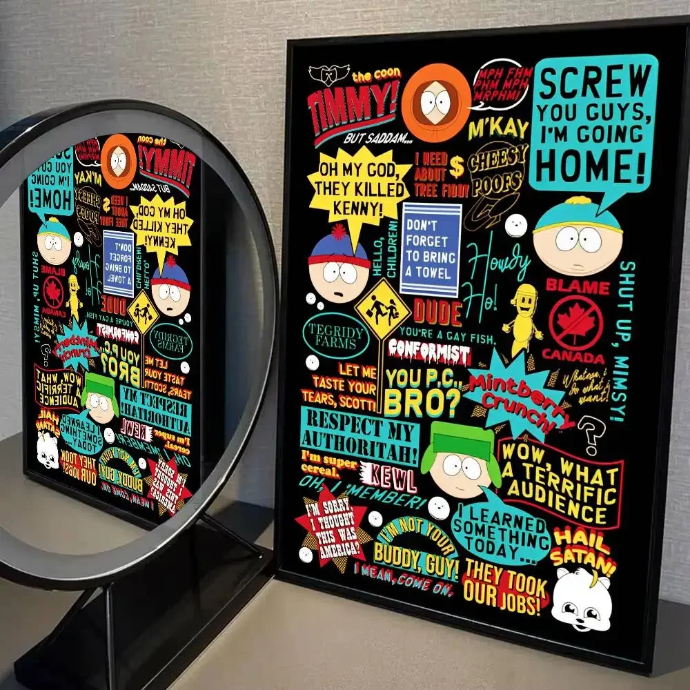 Plakat South Park Wzór 2
